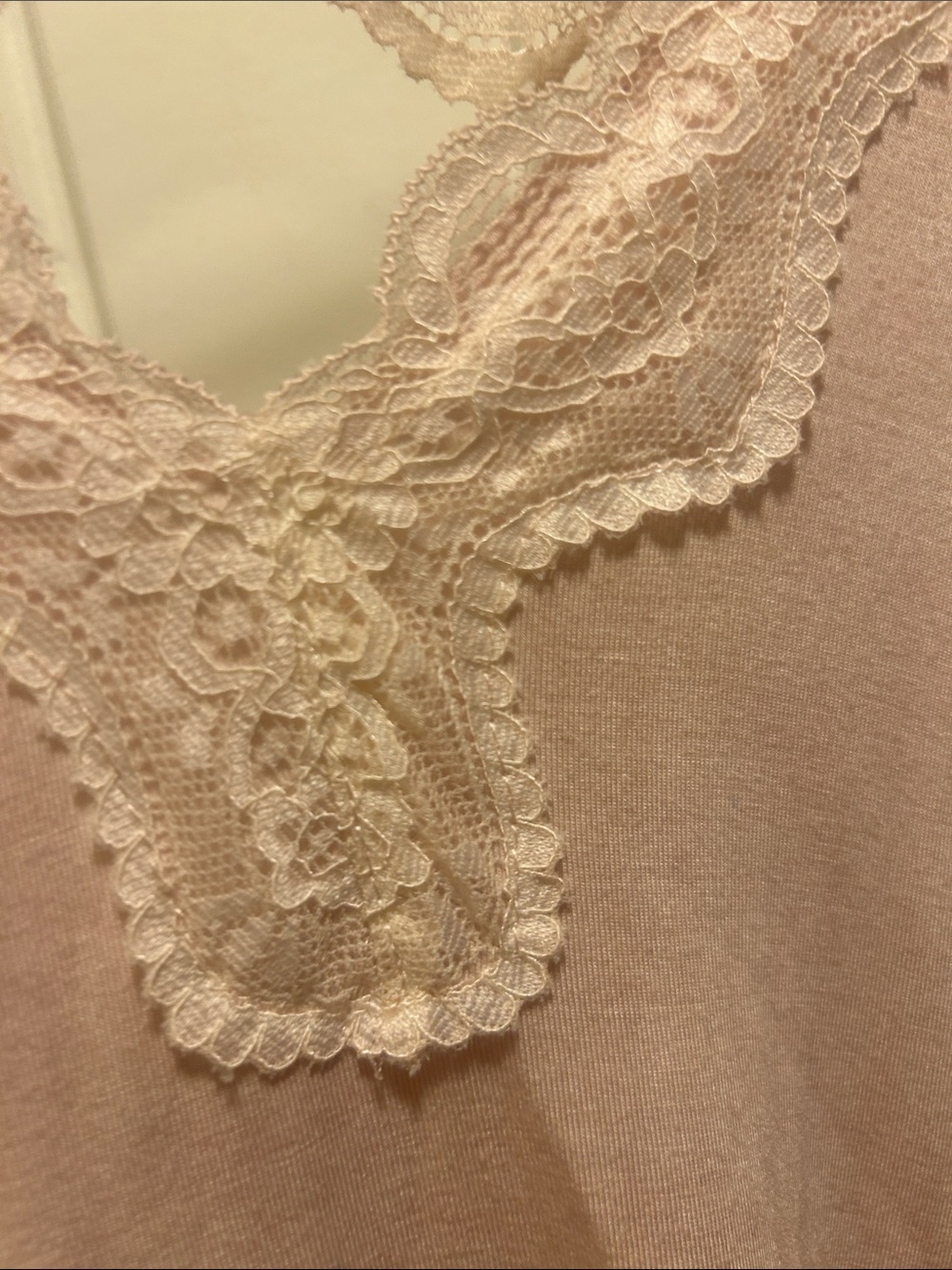 POL Blush S Lace-Trim Chemise Slip - Picture 5 of 6